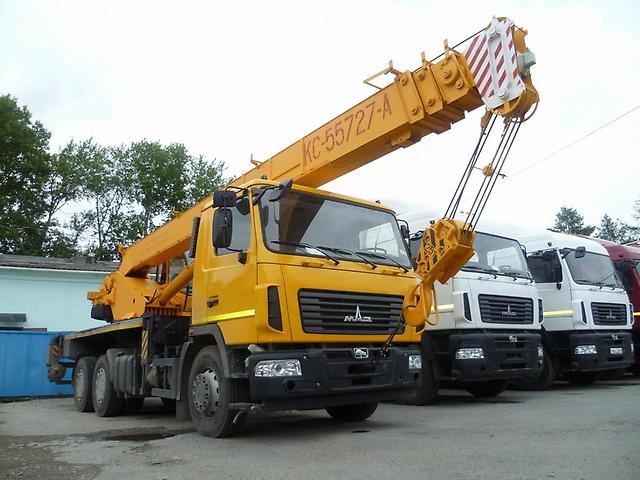 Автокран КС-55727 Машека