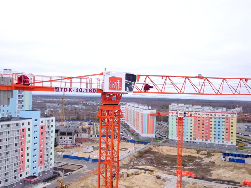 Башенный кран TDK-10.180